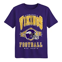 Preschool Outerstuff  Purple Minnesota Vikings Kick Off T-Shirt