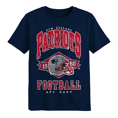 Preschool Outerstuff  Navy New England Patriots Kick Off T-Shirt