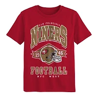 Preschool Outerstuff  Scarlet San Francisco 49ers Kick Off T-Shirt