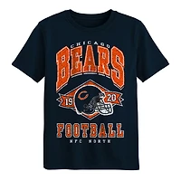 Preschool Outerstuff  Navy Chicago Bears Kick Off T-Shirt