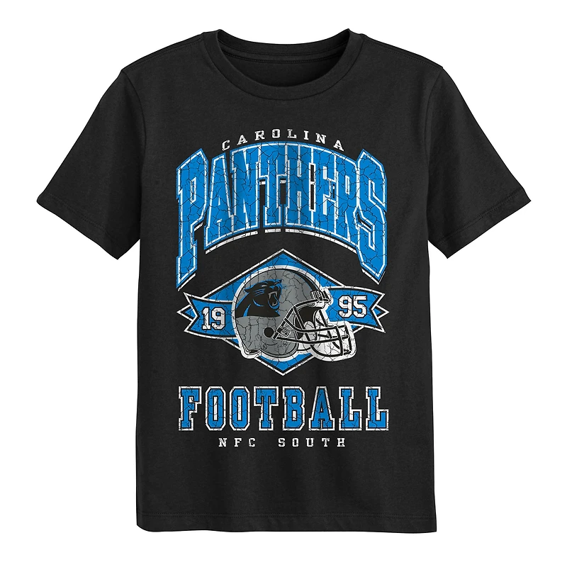 Preschool Outerstuff Black Carolina Panthers Kick Off T-Shirt