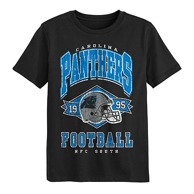 Preschool Outerstuff  Black Carolina Panthers Kick Off T-Shirt