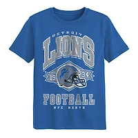 Preschool Outerstuff  Blue Detroit Lions Kick Off T-Shirt