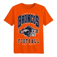 Preschool Outerstuff  Orange Denver Broncos Kick Off T-Shirt