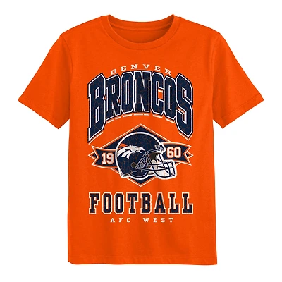 Preschool Outerstuff  Orange Denver Broncos Kick Off T-Shirt