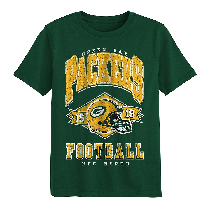 Preschool Outerstuff Green Bay Packers Kick Off T-Shirt