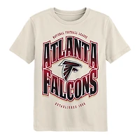 Youth Outerstuff Cream Atlanta Falcons Huddle T-Shirt