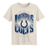 Youth Outerstuff Cream Indianapolis Colts Huddle T-Shirt