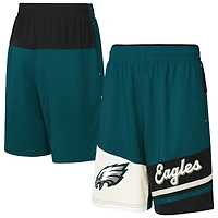 Youth Midnight Green Philadelphia Eagles Fandemonium Mesh Shorts