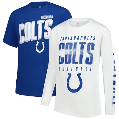 Youth Outerstuff Indianapolis Colts The Mix Combo T-Shirt Set