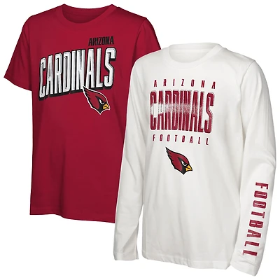 Youth Outerstuff Arizona Cardinals The Mix Combo T-Shirt Set