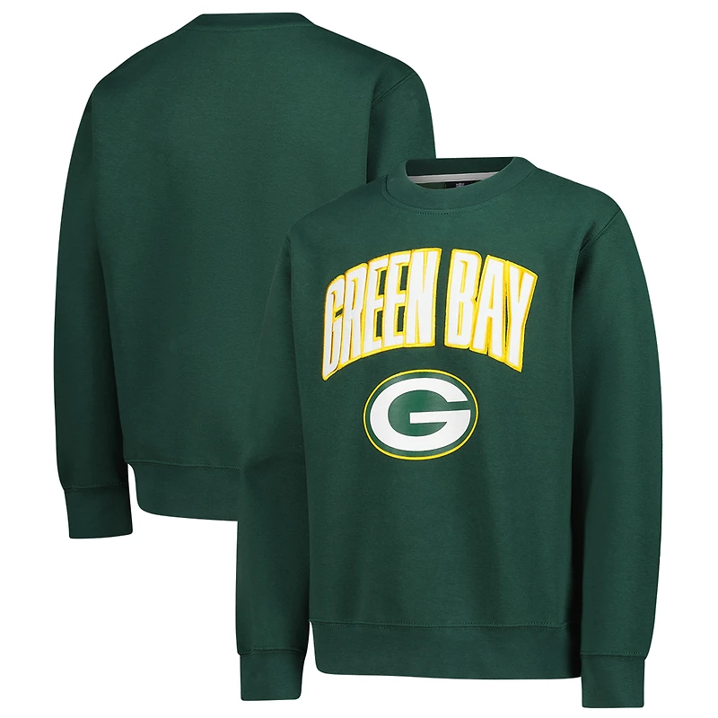 Youth Outerstuff Green Bay Packers Place Kicker Sweatshirt