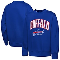 Youth Outerstuff Royal Buffalo Bills Place Kicker Sweatshirt