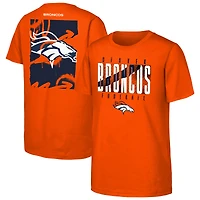 Youth Outerstuff Orange Denver Broncos Posterize T-Shirt