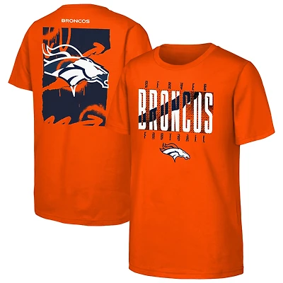 Youth Outerstuff Orange Denver Broncos Posterize T-Shirt