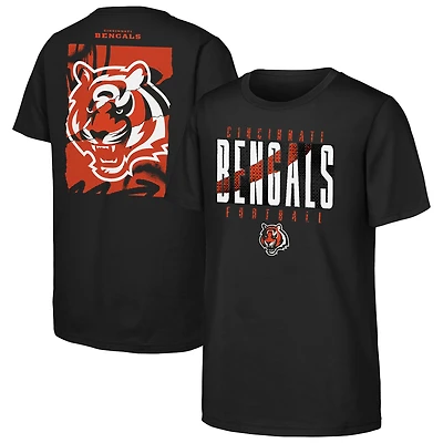 Youth Outerstuff Black Cincinnati Bengals Posterize T-Shirt