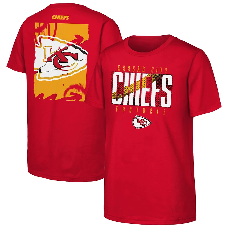 Youth Outerstuff Red Kansas City Chiefs Posterize T-Shirt