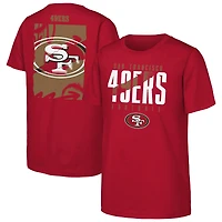 Youth Outerstuff Scarlet San Francisco 49ers Posterize T-Shirt