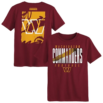 Preschool Outerstuff Burgundy Washington Commanders Posterize T-Shirt