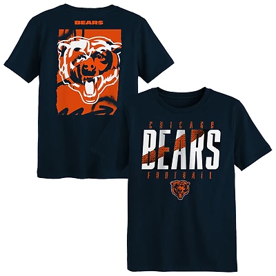 Preschool Outerstuff Navy Chicago Bears Posterize T-Shirt