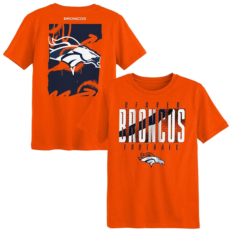 Preschool Outerstuff Orange Denver Broncos Posterize T-Shirt