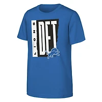 Youth Outerstuff Blue Detroit Lions Tear It Up T-Shirt