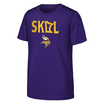 Youth Outerstuff Purple Minnesota Vikings Team Spirit T-Shirt
