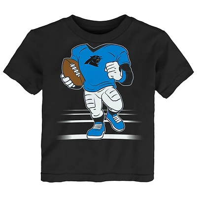 Toddler Outerstuff Black Carolina Panthers Game Fit T-Shirt