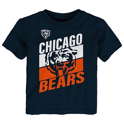Toddler Outerstuff Navy Chicago Bears Teamwork T-Shirt