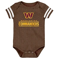 Newborn & Infant Outerstuff Brown Washington Commanders Playmaker Bodysuit