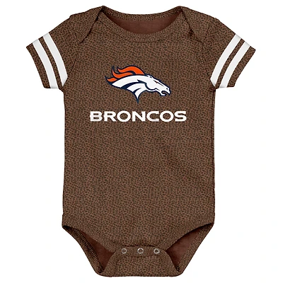Newborn & Infant Outerstuff Brown Denver Broncos Playmaker Bodysuit