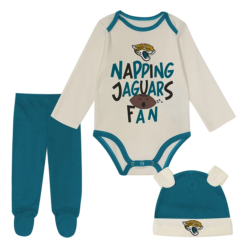 Infant Outerstuff Jacksonville Jaguars Little Champ Three-Piece Set