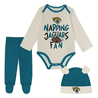 Infant Outerstuff Jacksonville Jaguars Little Champ Three-Piece Set