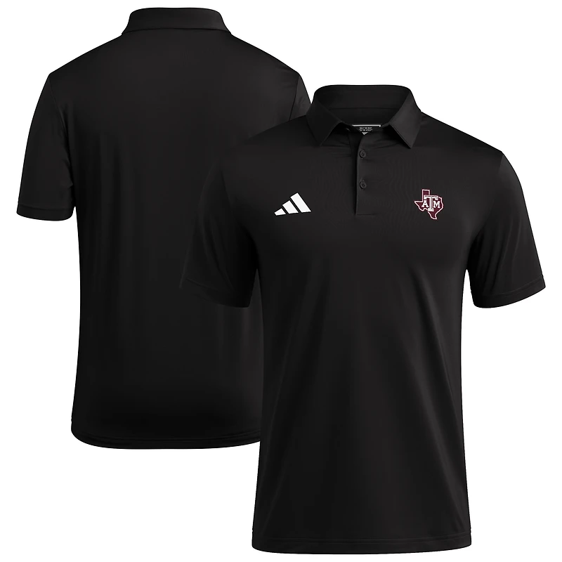 Men's adidas Black Texas A&M Aggies Ultimate 365 Polo