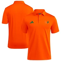 Men's adidas Orange Miami Hurricanes Ultimate 365 Polo