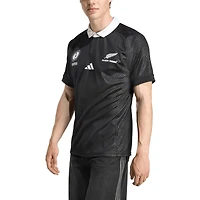 Black Ferns adidas Women's Rugby World Cup 2025 Home Replica Jersey - Black