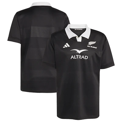 Men's adidas  Black New Zealand Rugby 2025/26 Home Replica Jersey