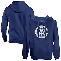 Men's 1863FC  Navy Club Atlético Talleres Retro Badge Pullover Hoodie