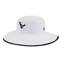 Men's New Era  White Houston Texans 2025 NFL Training Camp Panama Bucket Hat