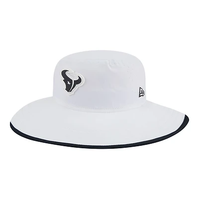 Men's New Era  White Houston Texans 2025 NFL Training Camp Panama Bucket Hat