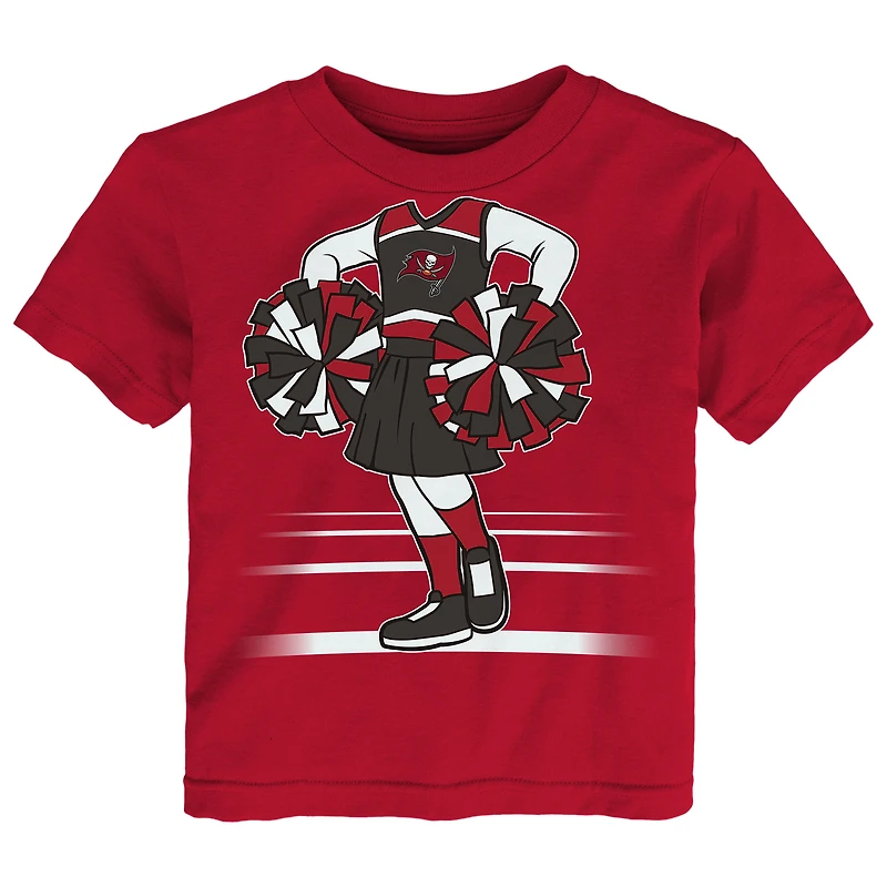 Girls Toddler Outerstuff Red Tampa Bay Buccaneers Game Fit T-Shirt