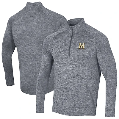 Men's Under Armour Gray Maryland Terrapins Tech Quarter-Zip Top