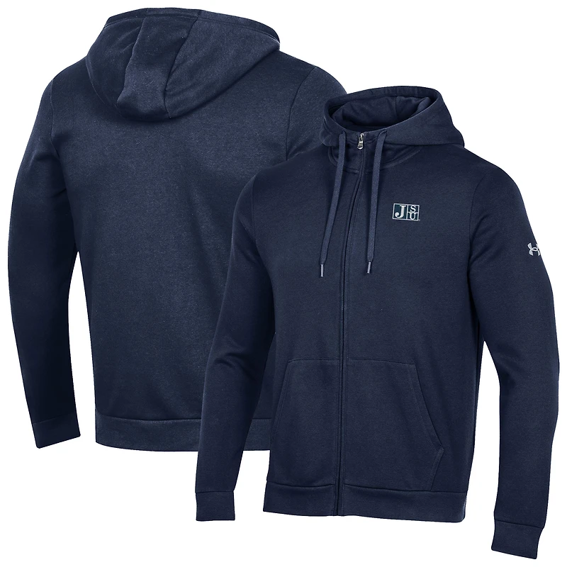 Men's Under Armour Navy Jackson State Tigers All Day Full-Zip Jacket