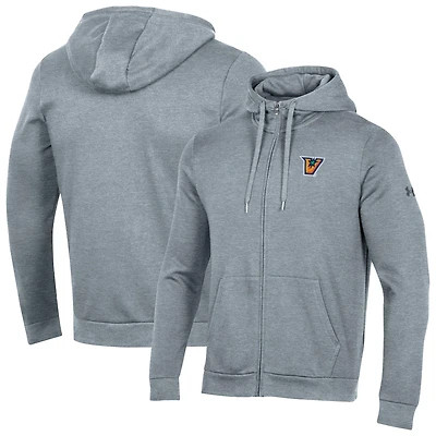 Men's Under Armour Gray Texas-Rio Grande Valley Vaqueros All Day Full-Zip Jacket