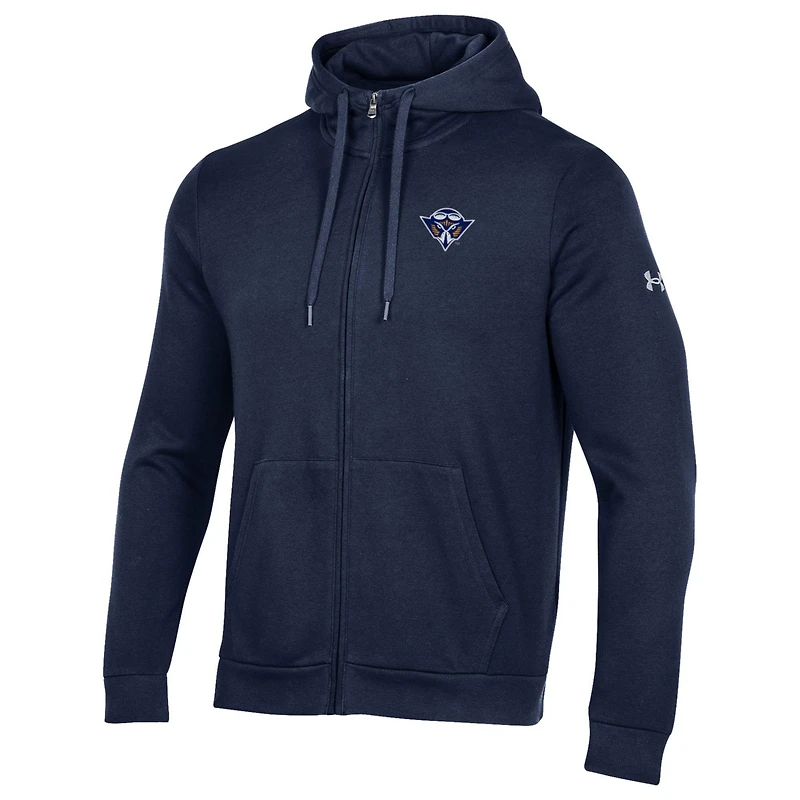 Men's Under Armour Navy Tennessee-Martin Skyhawks All Day Full-Zip Jacket