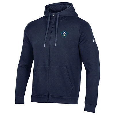 Men's Under Armour Navy UNC Wilmington Seahawks All Day Full-Zip Jacket