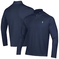 Men's Under Armour  Navy UNC Wilmington Seahawks Motion Quarter-Zip Jacket
