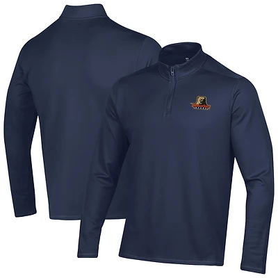 Men's Under Armour  Navy Morgan State Bears Motion Quarter-Zip Jacket