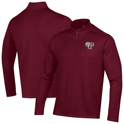 Men's Under Armour Maroon Fordham Rams Motion Quarter-Zip Jacket
