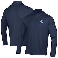 Men's Under Armour  Navy Citadel Bulldogs Motion Quarter-Zip Jacket